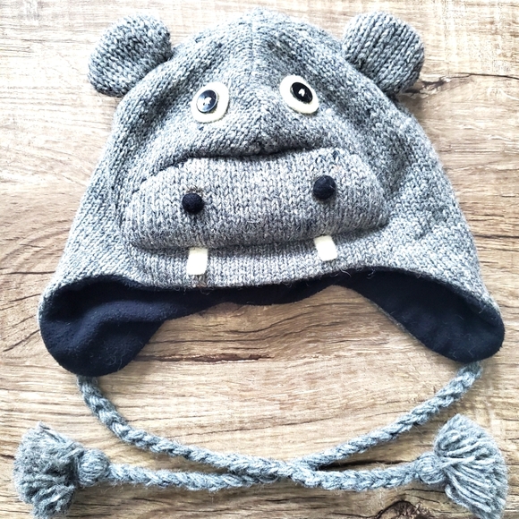 Kid's Hippo Hat - Picture 1 of 1